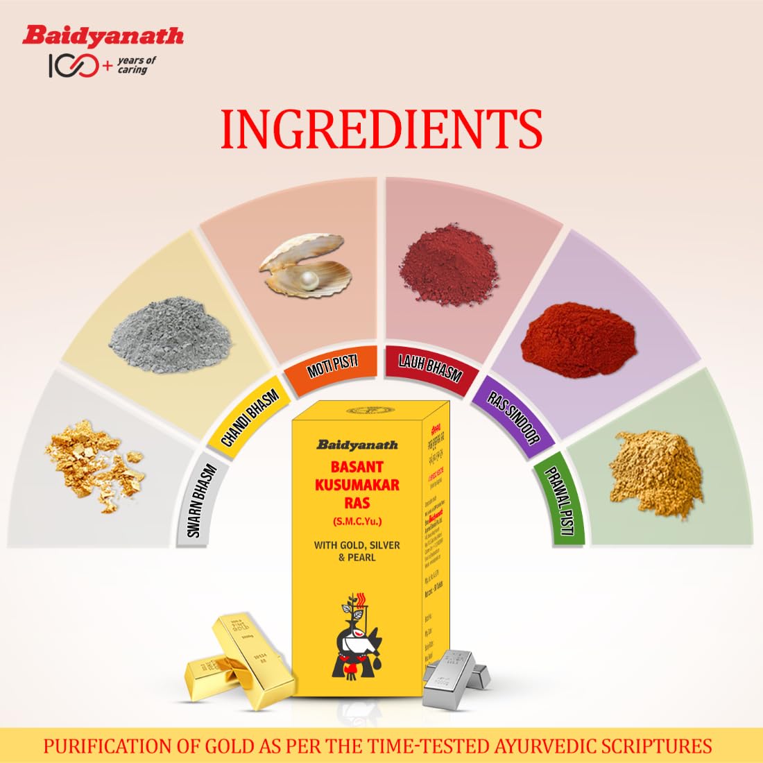 Baidyanath Basantkusmakar Ras - 25 Tablets – view 3