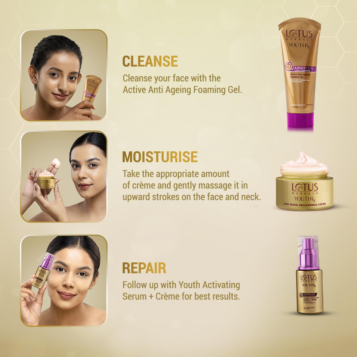 Lotus Herbals YouthRx Anti Ageing Transforming Face Cream SPF 25 and PA+++ – view 5
