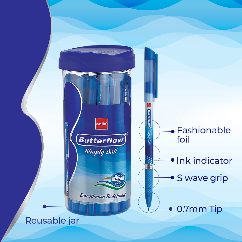 Cello Butterflow Simply Ball Pen Set – view 3