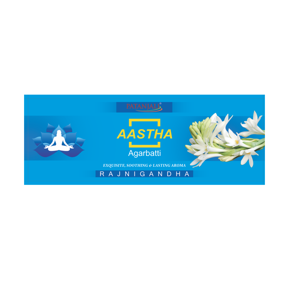 Aastha Agarbatti Rajnigandha 25 g – view 4