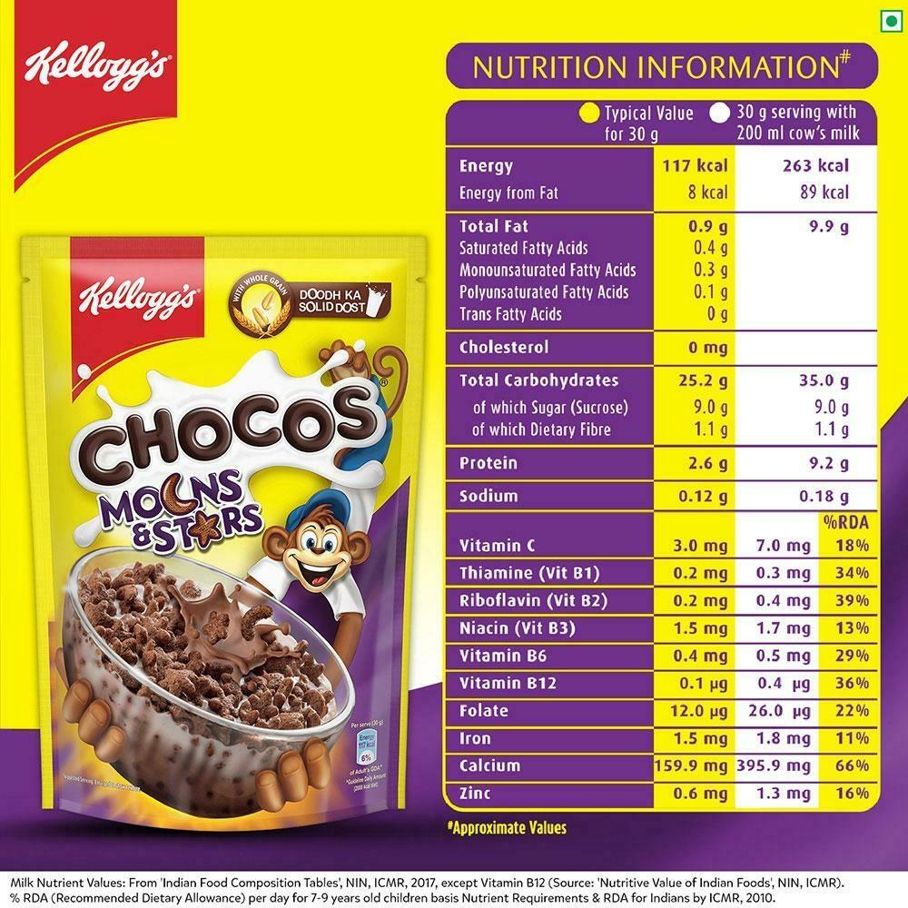 Kellogg's Moons & Stars Chocos 375 G – view 3
