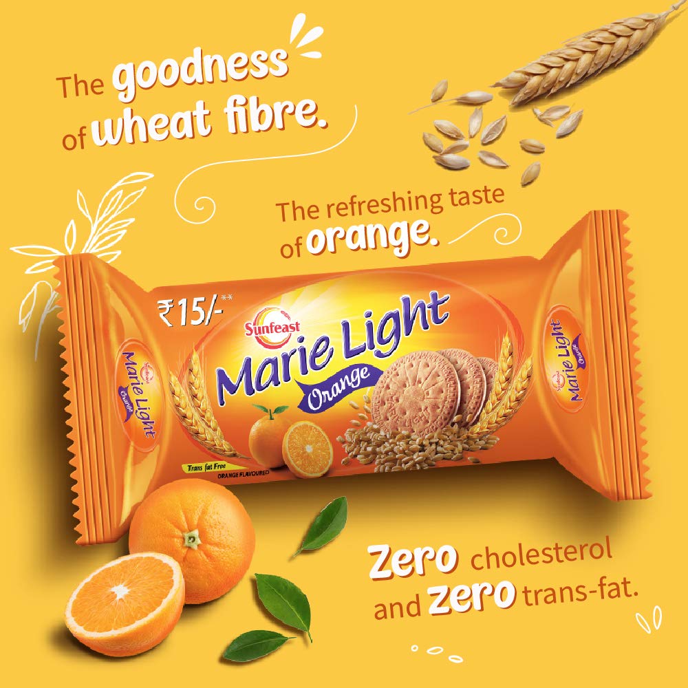 Sunfeast Marie Light, Orange, 75g – view 5