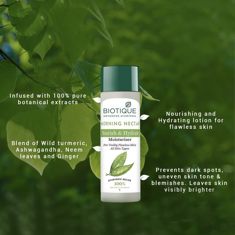 Biotique Bio Morning Nectar Lotion for All Skin Types, 120ml (Pack of 2) – view 3