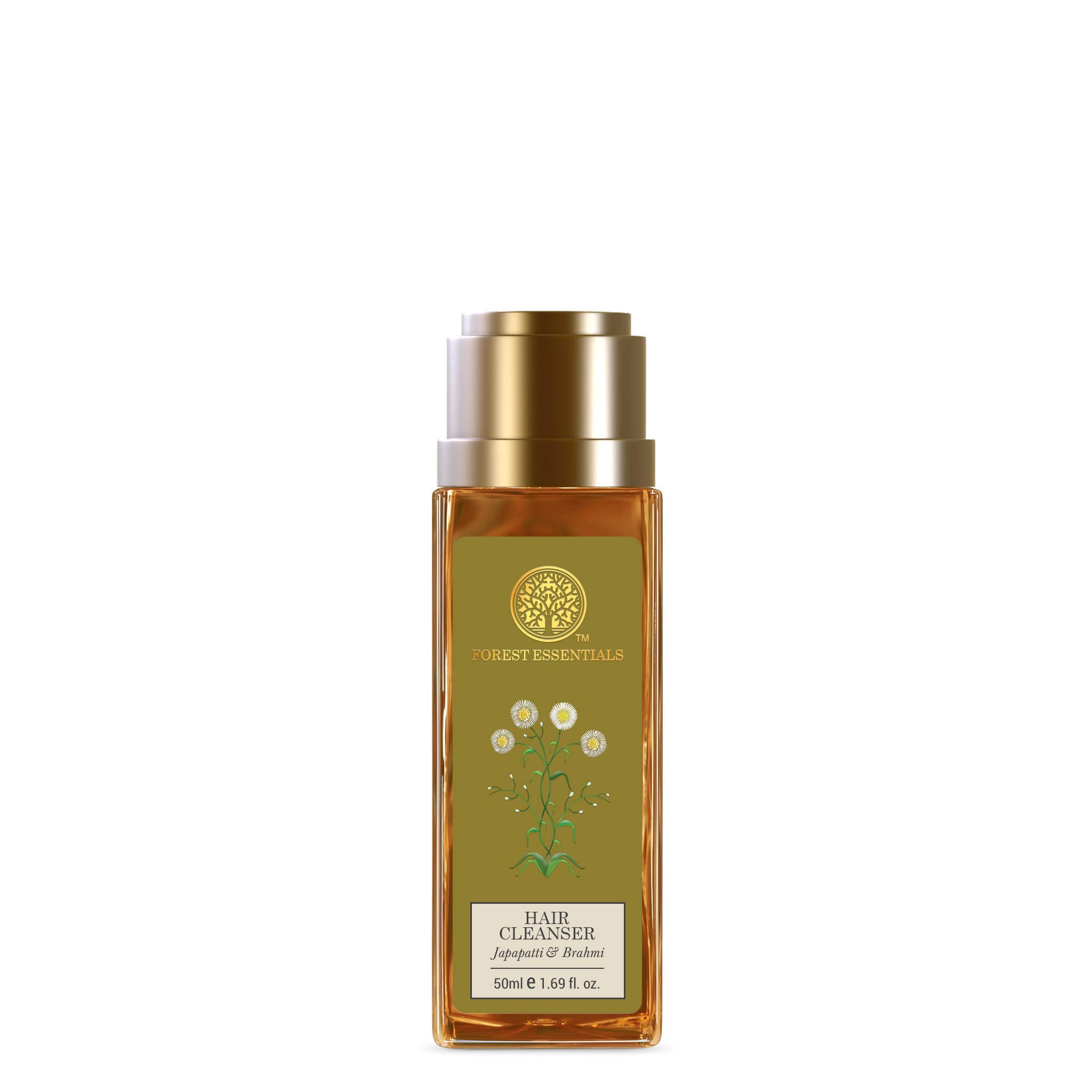 Forest Essentials Hair Cleanser Bhringraj and Shikakai, 50ml & Forest Essentials Hair Cleanser, Japapatti and Brahmi, 50ml – view 5