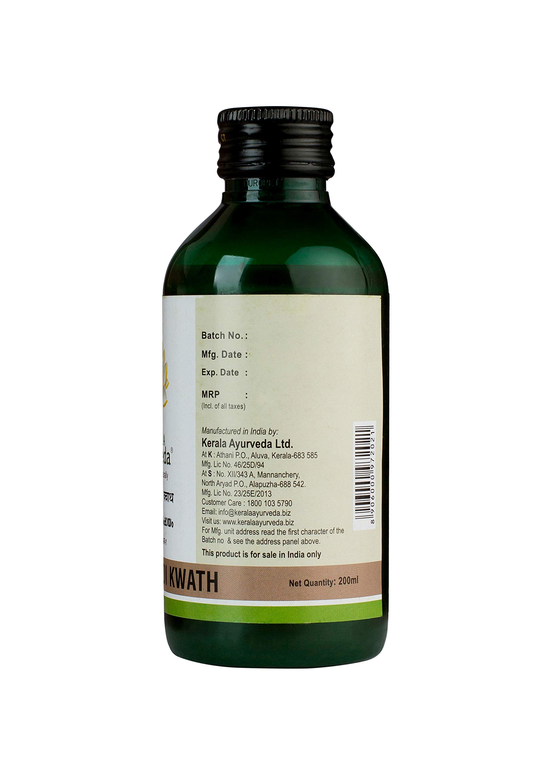 Kerala Ayurveda Aragwadadi Kwath 200 Ml – view 3
