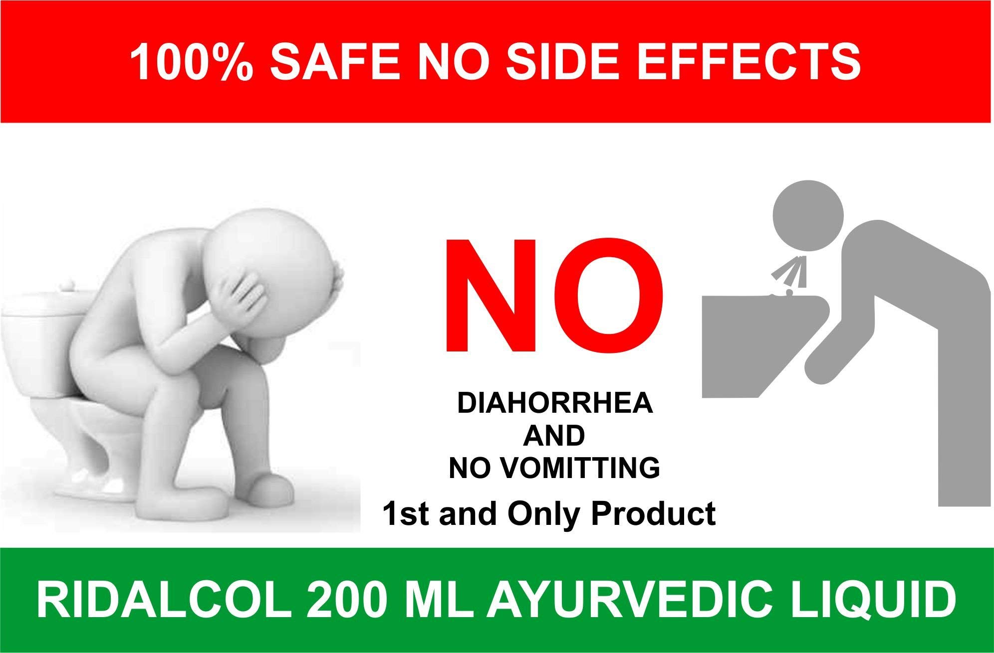 RIDALCOL 200 Ml Liquid To Helps To Stop Quit Alcohol And Narcotic Addiction Ayurvedic Product, Pack of 1 – view 2