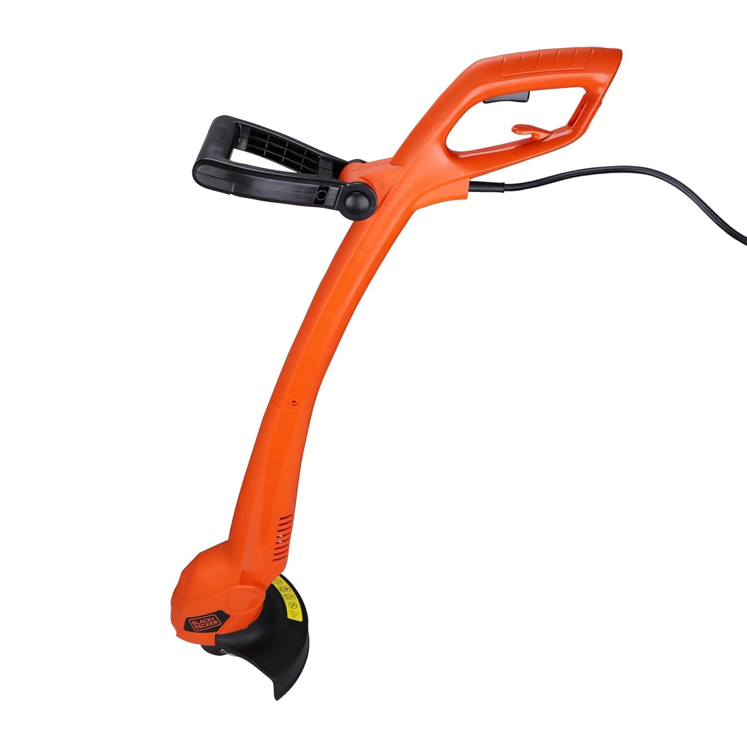 BLACK+DECKER 350W corded grass trimmer with dual-handed handle