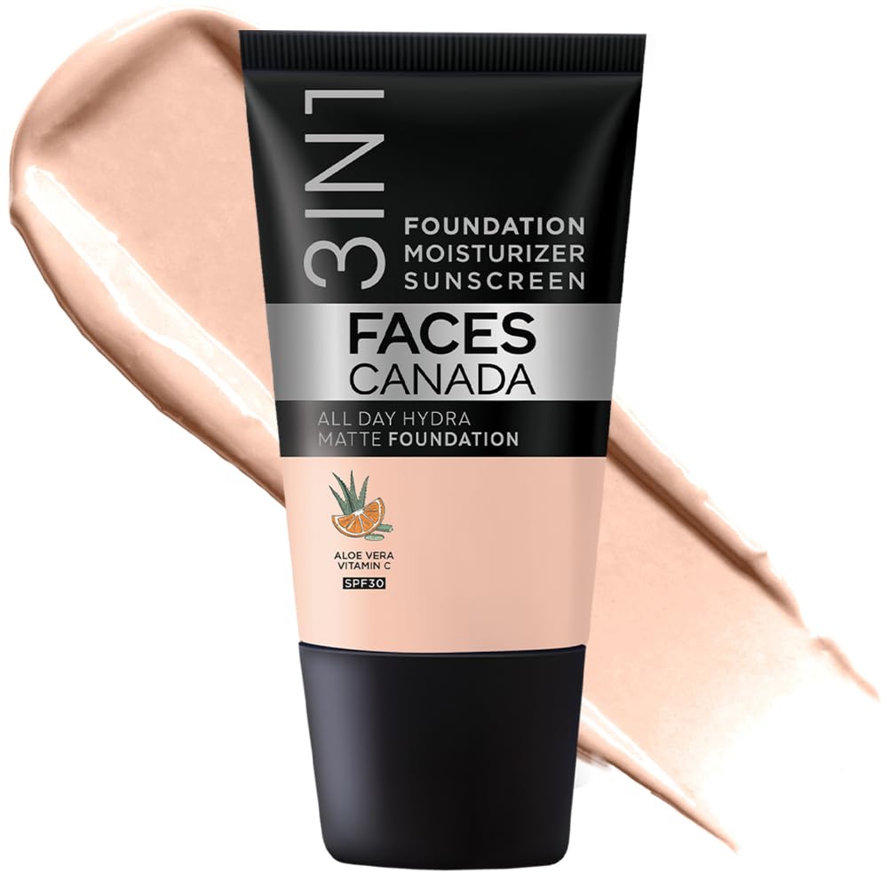 FACESCANADA cream foundation mini tube, Rose Ivory 011 shade
