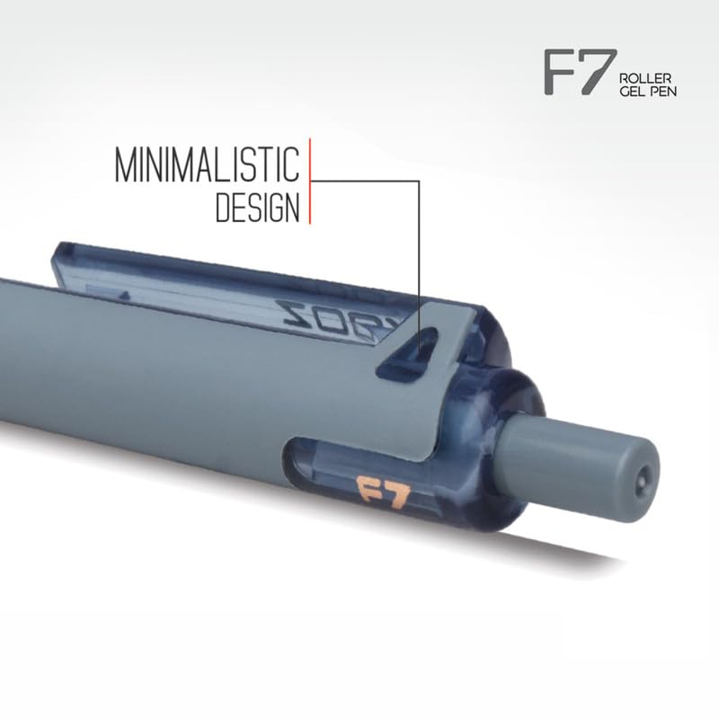 FLAIR Zoox F7 0.7mm Retractable Roller Gel Pen – view 3