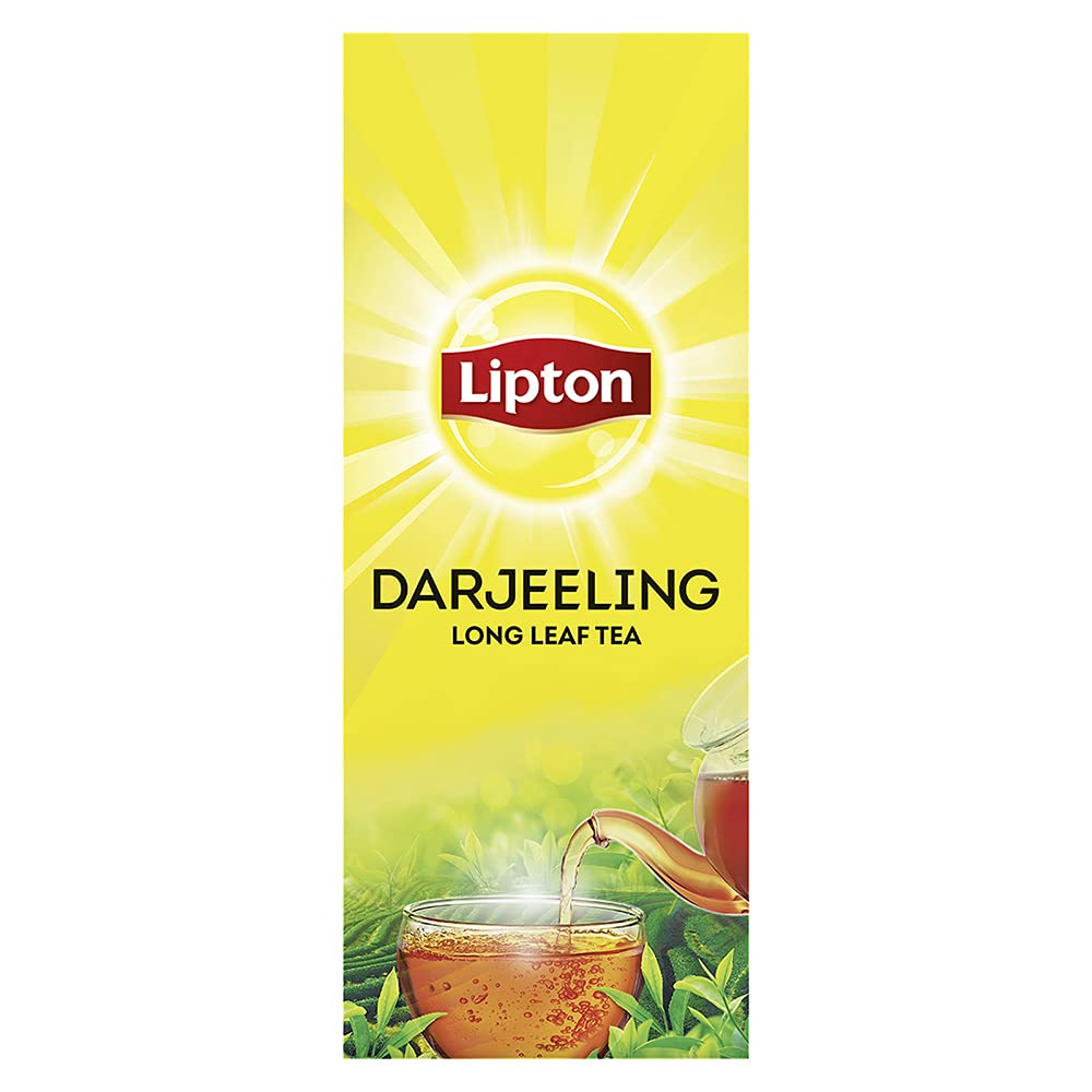 Box of Lipton Darjeeling loose leaf black tea 500 g