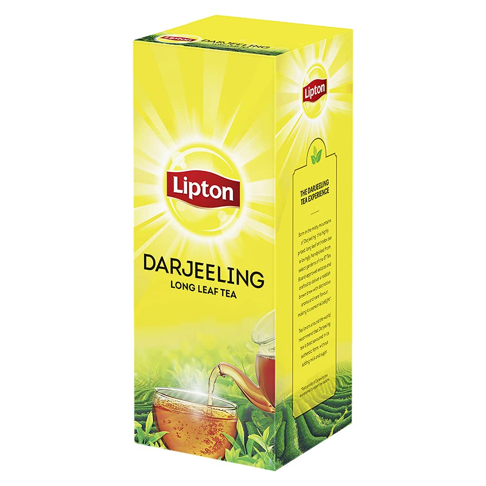 Lipton Darjeeling Long Leaf Loose Tea 500 G Pack, 100% Pure And Authentic Darjeeling Long Leaf Black Tea, 500 Grams – view 3