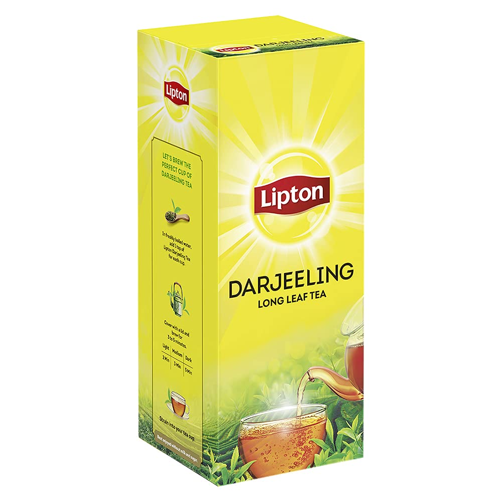 Lipton Darjeeling Long Leaf Loose Tea 500 G Pack, 100% Pure And Authentic Darjeeling Long Leaf Black Tea, 500 Grams – view 4