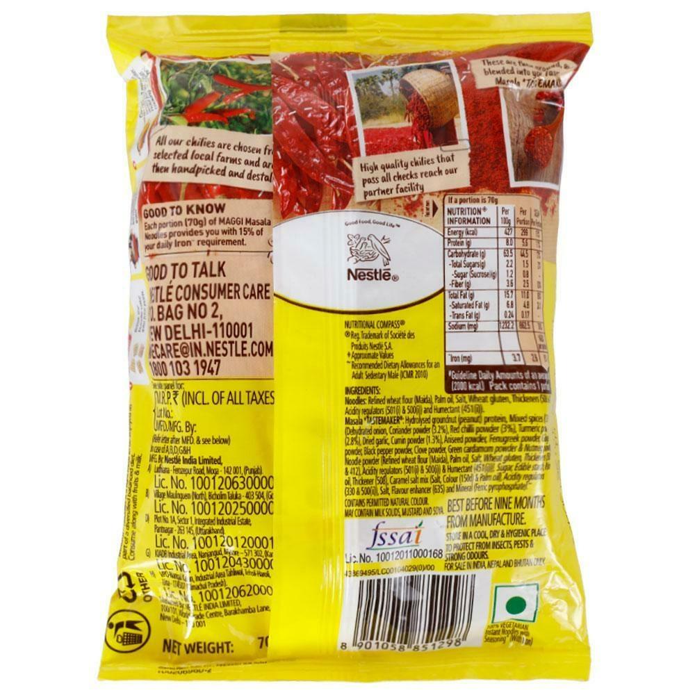 Maggi 2-Minute Masala Noodles 70 G – view 2