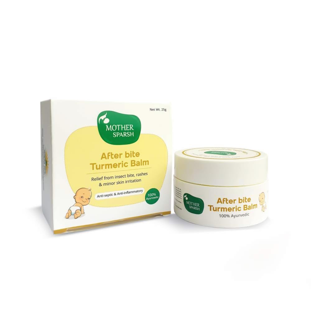 Ayurvedic turmeric balm for baby mosquito bites and minor rashes