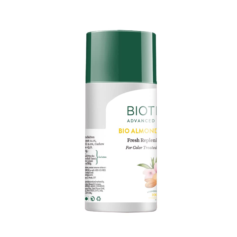 Biotique Bio Almond and Cashew Fresh Replenishing Hair Serum, 40ml – view 3