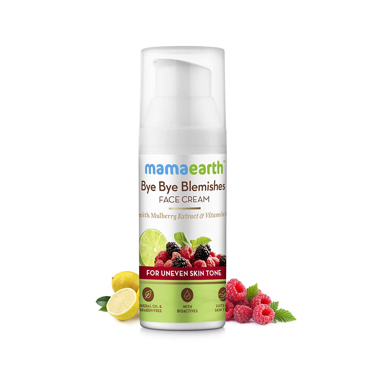 Mamaearth face cream for pigmentation with mulberry extract and vitamin C