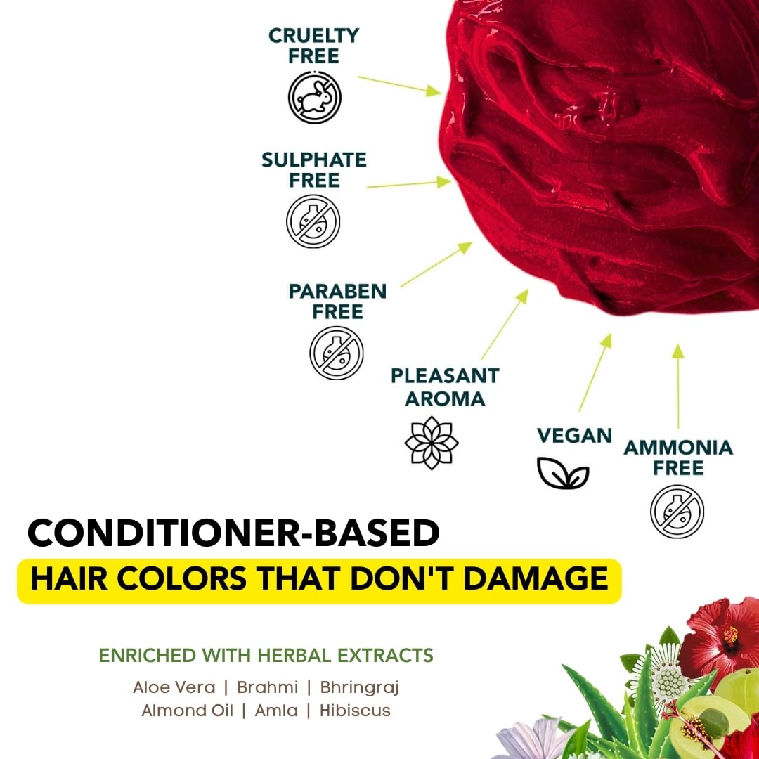 Paradyes Warm Hair Color Sample Box (Carola Pink, Ruby Wine, Rubra Red, Amethyst Plum & Raggiana Orange) – view 3