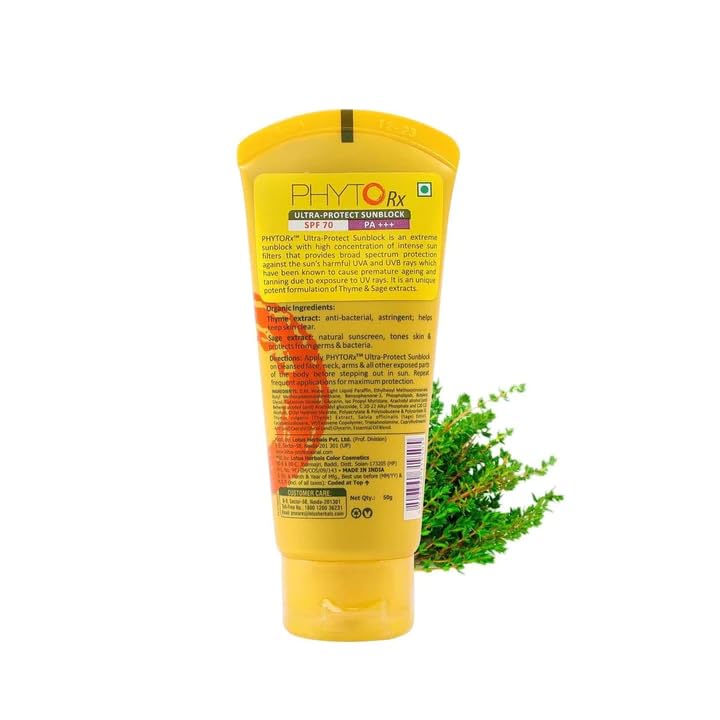 Lotus Professional PHYTORX ULTRA-PROTECT SUNBLOCK SPF 70 PA+++ – view 2