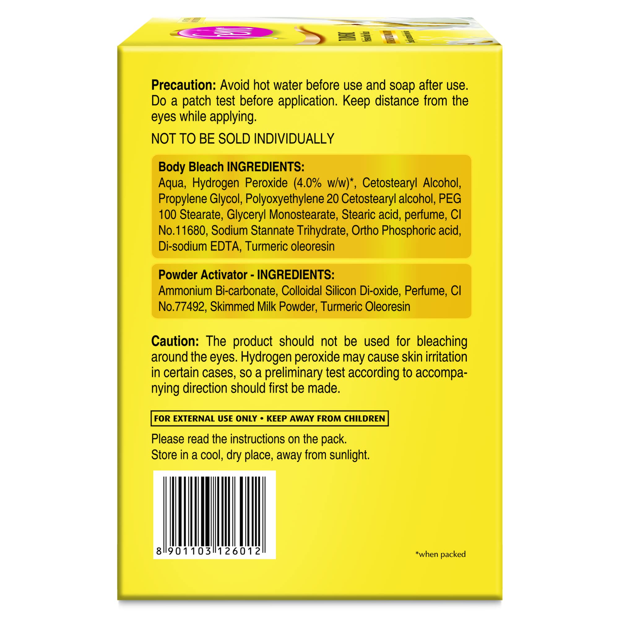 Fem Turmeric Professional Body Bleach - 1Kg – view 3