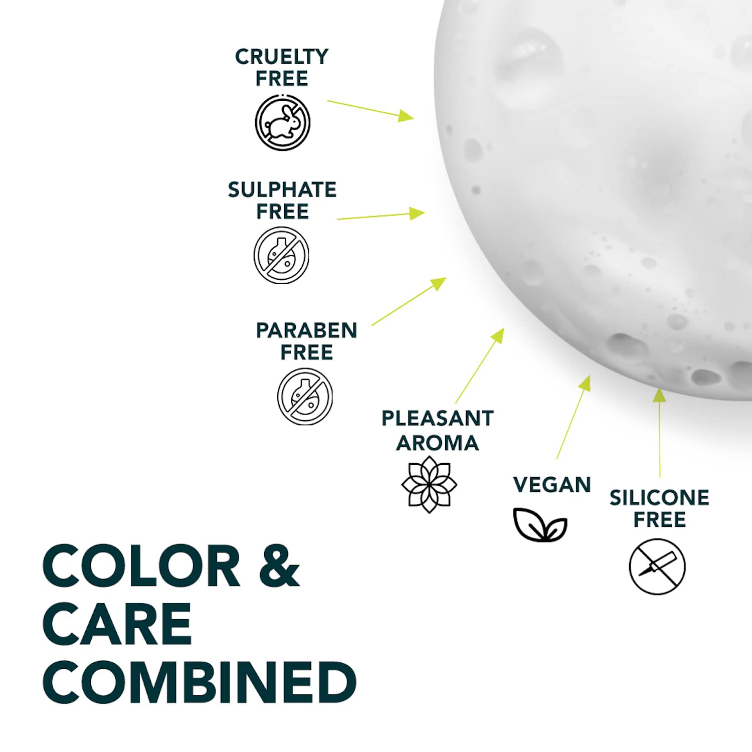 Paradyes Quinoa and Flax Protein Color Care Shampoo & Conditioner Combo enriched with herbal ingredients Aloe Vera, Hibiscus and Amla (250 ml + 120 ml) – view 3