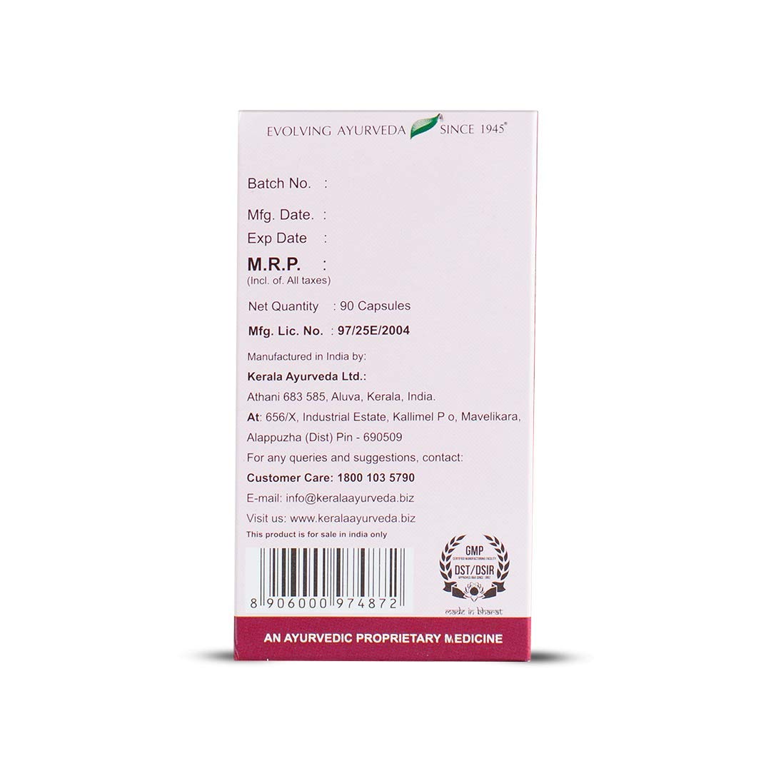Kerala Ayurveda Lumbagest Capsule- 100 Count – view 4