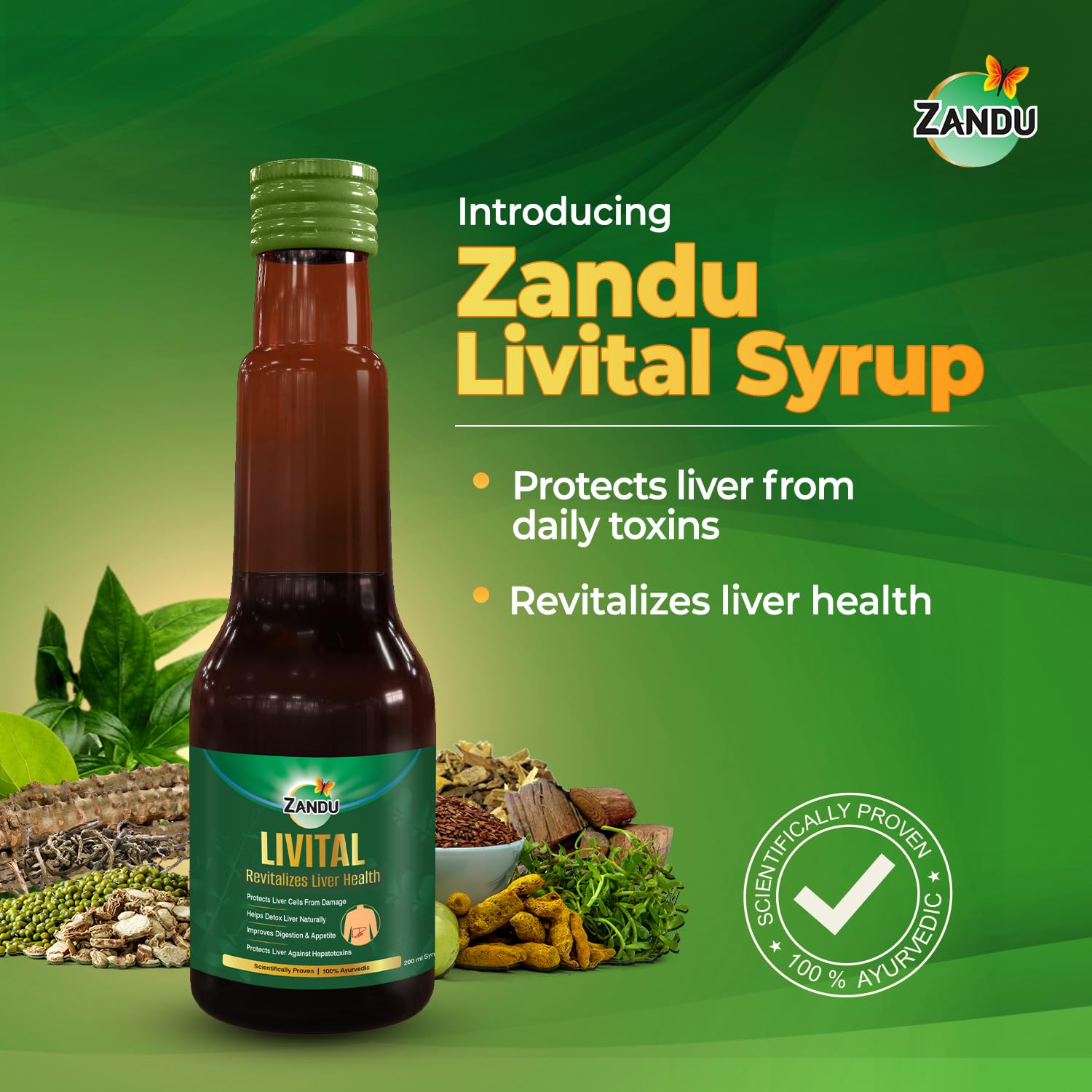 Zandu Livital Syrup – view 3