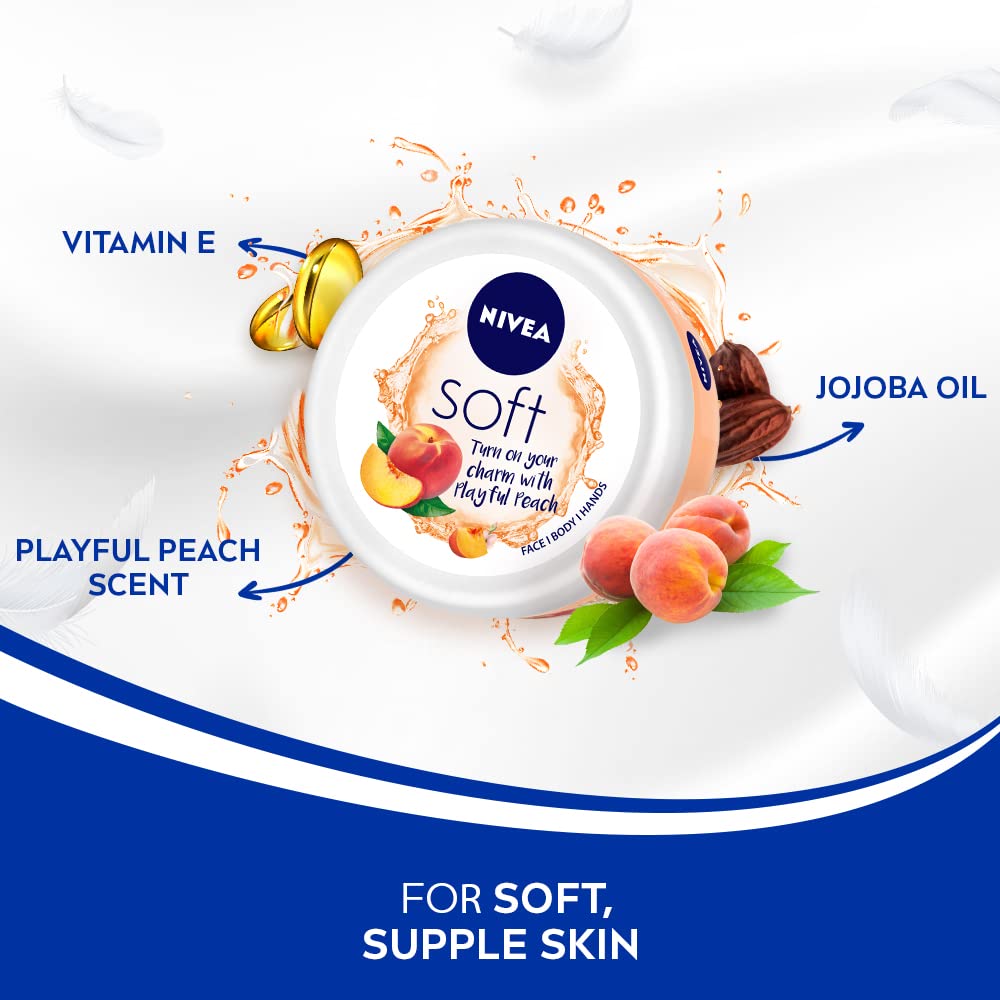 NIVEA Soft Light Moisturizer 100ml – view 3