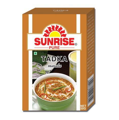 Box pack of six Sunrise Pure Tadka Masala Powder