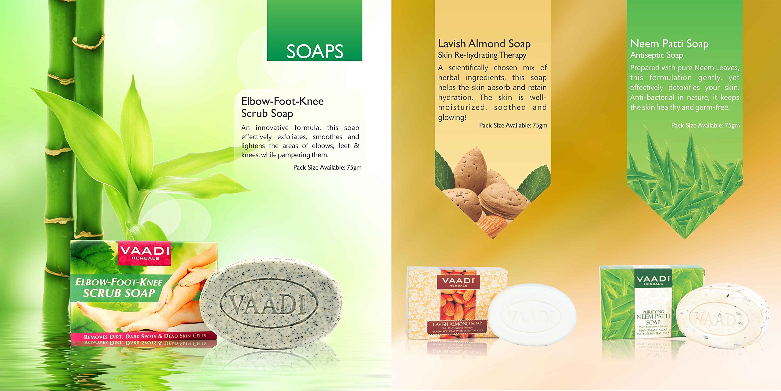 Vaadi Herbals Strawberry Scrub Lotion with Walnut Grains, 350g – view 9