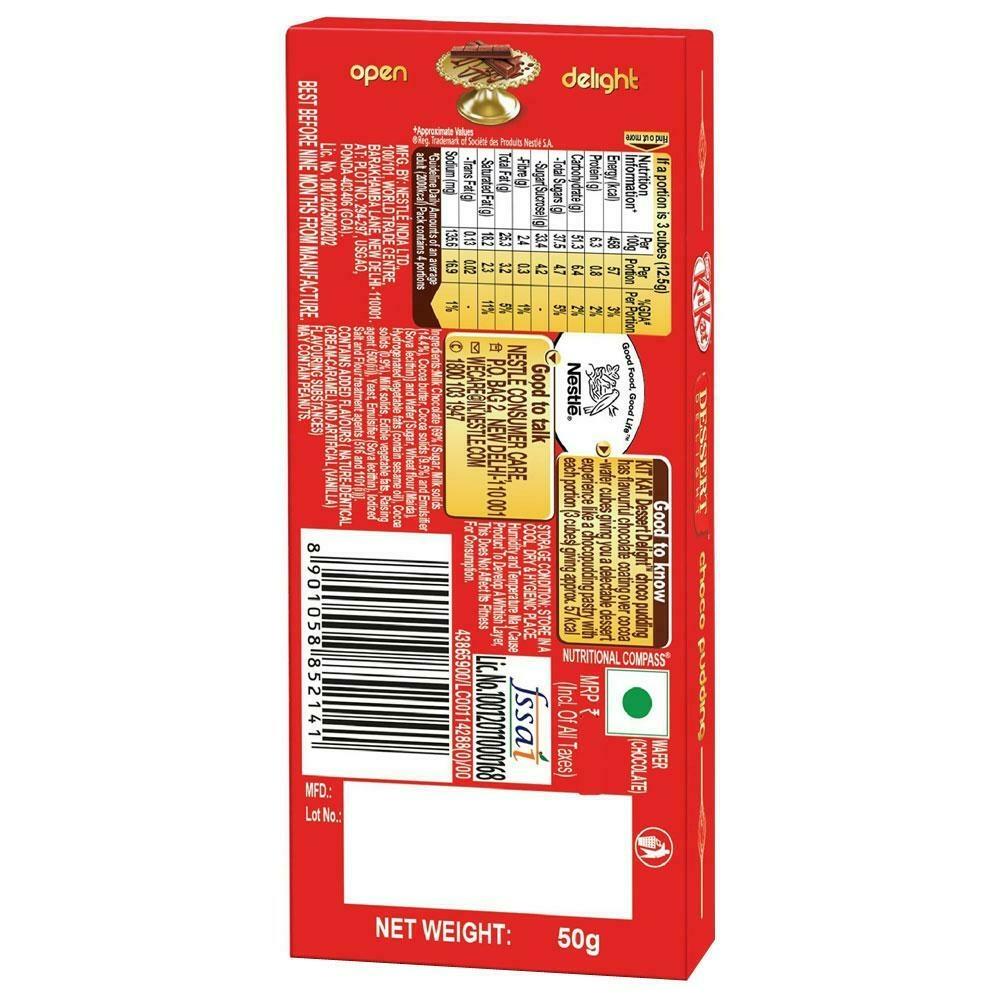 Kitkat Dessert Delight Choco Pudding Chocolate 50 G – view 2