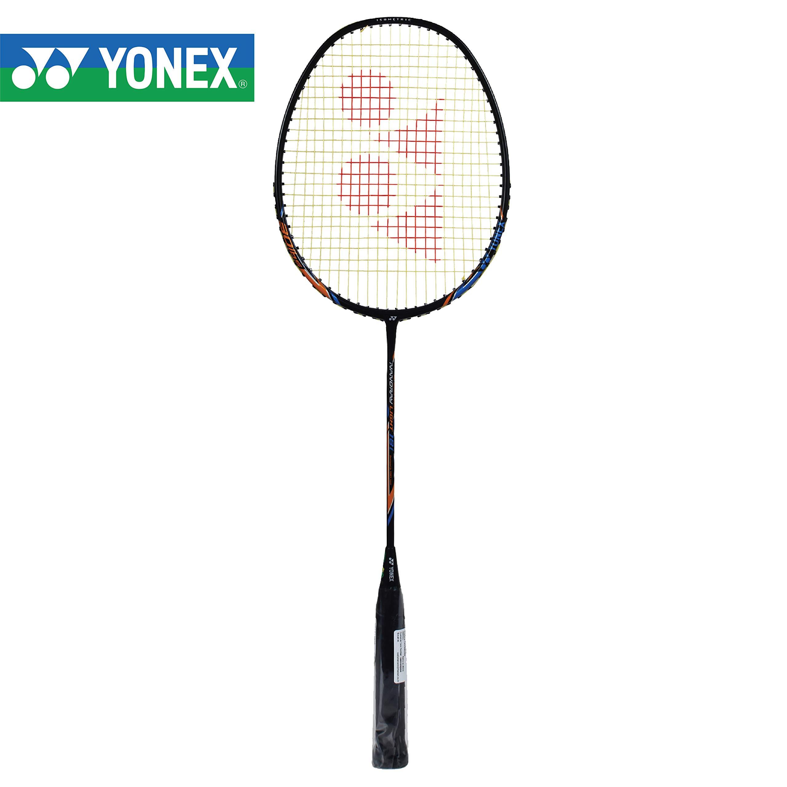 Yonex Nanoray Light 18i Graphite Badminton Racquet With Free Full Cover (77 Grams, 30 Lbs Tension, Black) – view 8