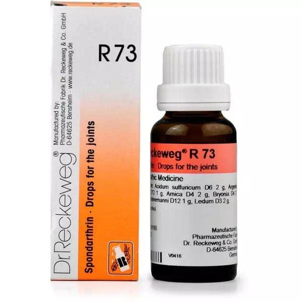 Dr Reckeweg R73 Homeopathic Medicine Joint_Pain - 22ml – view 1