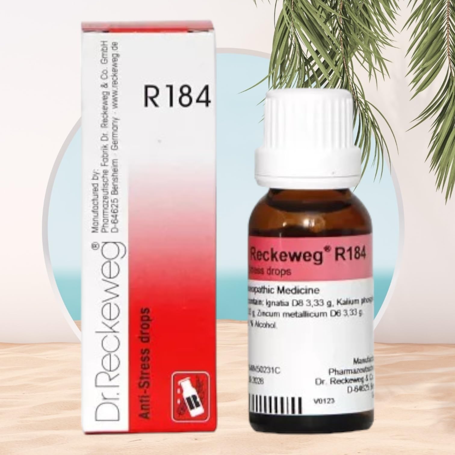 Dr Reckeweg R184 -Anti Stress Drops 22ml Original_Imported – view 2