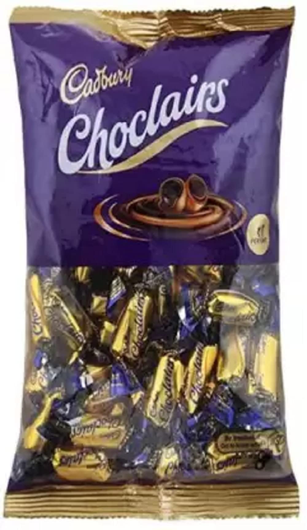 Cadbury Eclairs Chocolairs 100 Pcs Bars, Chocolate, (12 X 36.67 grams)