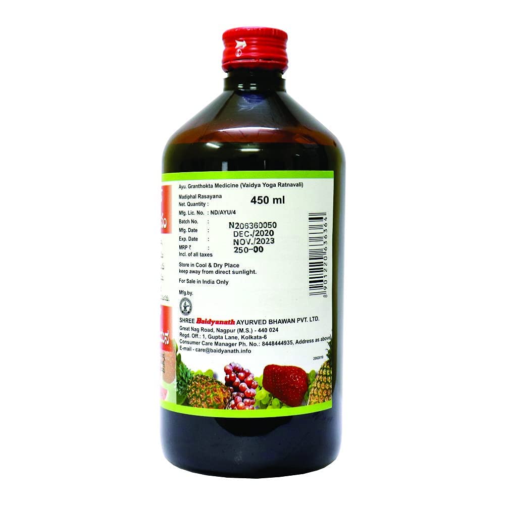 Baidyanath Asli Ayurved Madiphal Rasayana Matulanga Rasayana - 450 Ml (Pack Of 2) – view 5