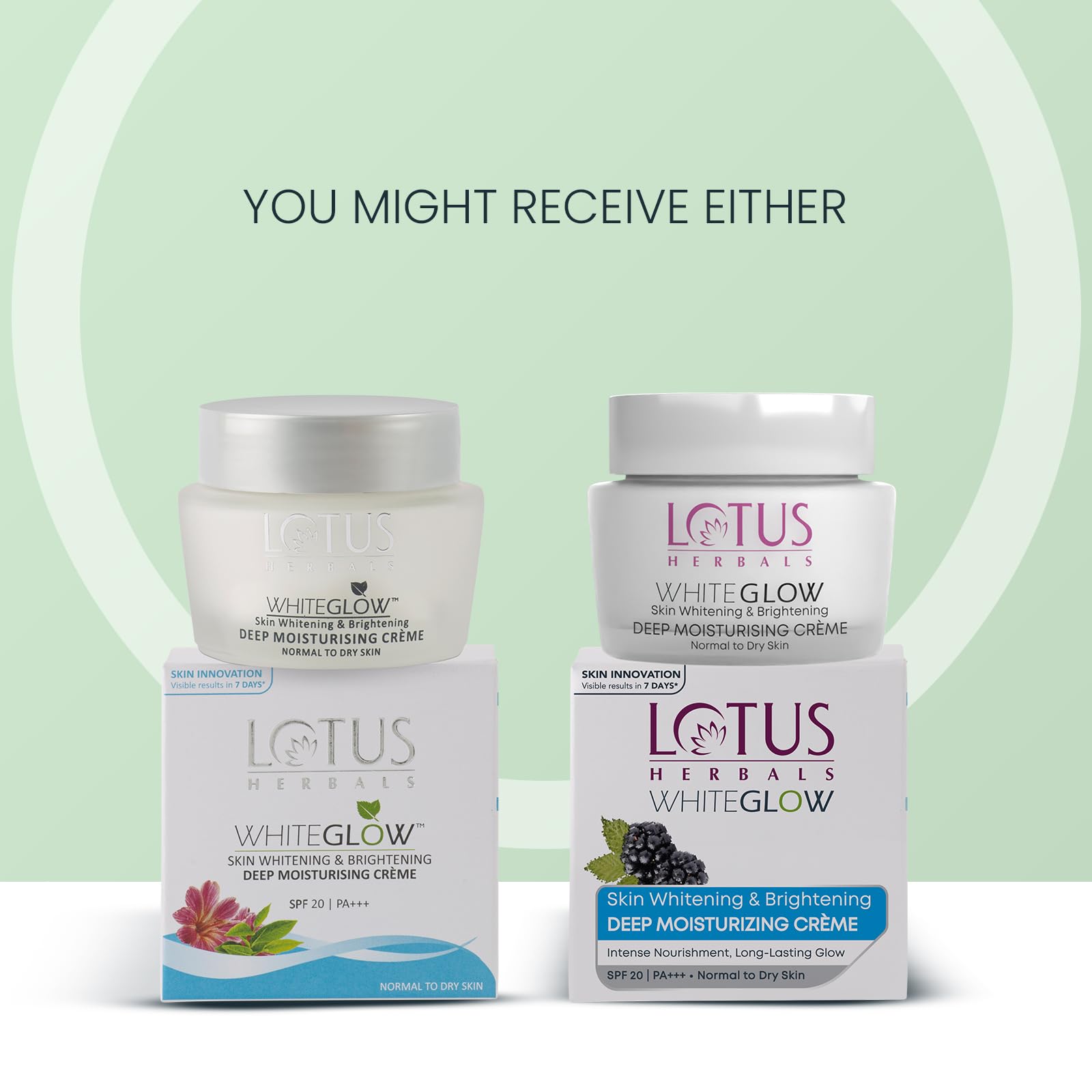 Lotus Herbals WhiteGlow Deep Moisturising Face Cream – view 2