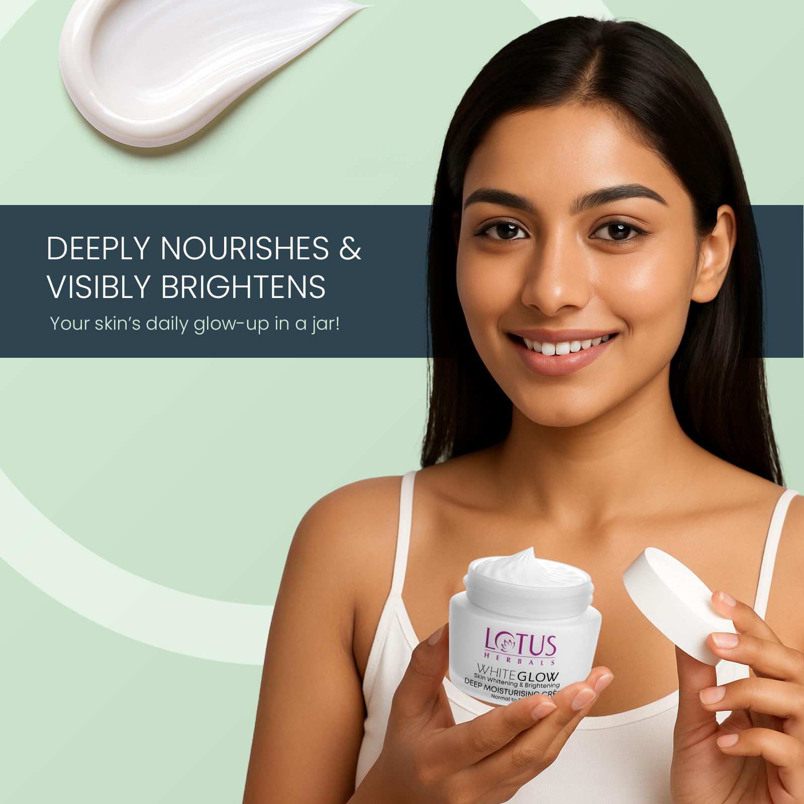 Lotus Herbals WhiteGlow Deep Moisturising Face Cream – view 4
