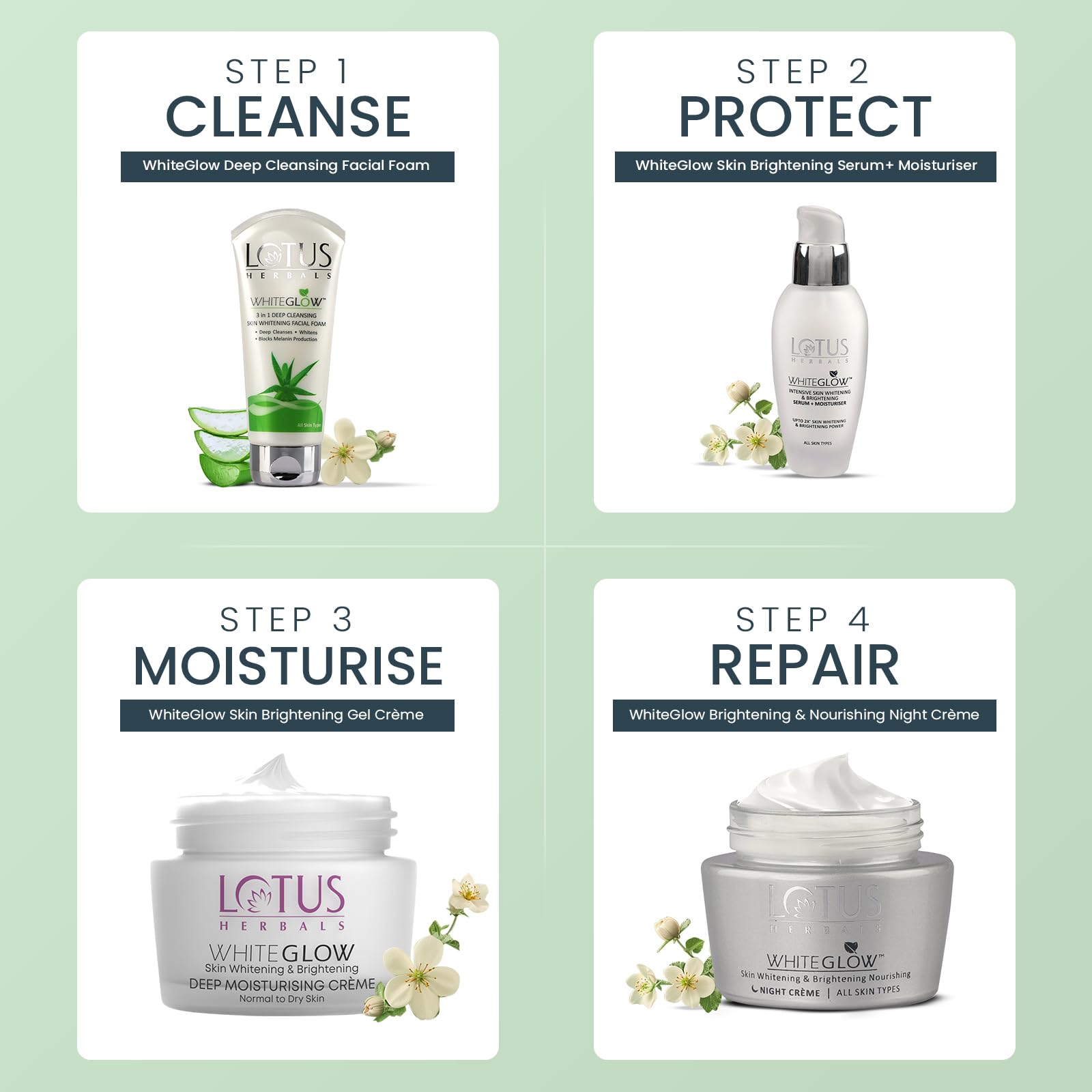 Lotus Herbals WhiteGlow Deep Moisturising Face Cream – view 7