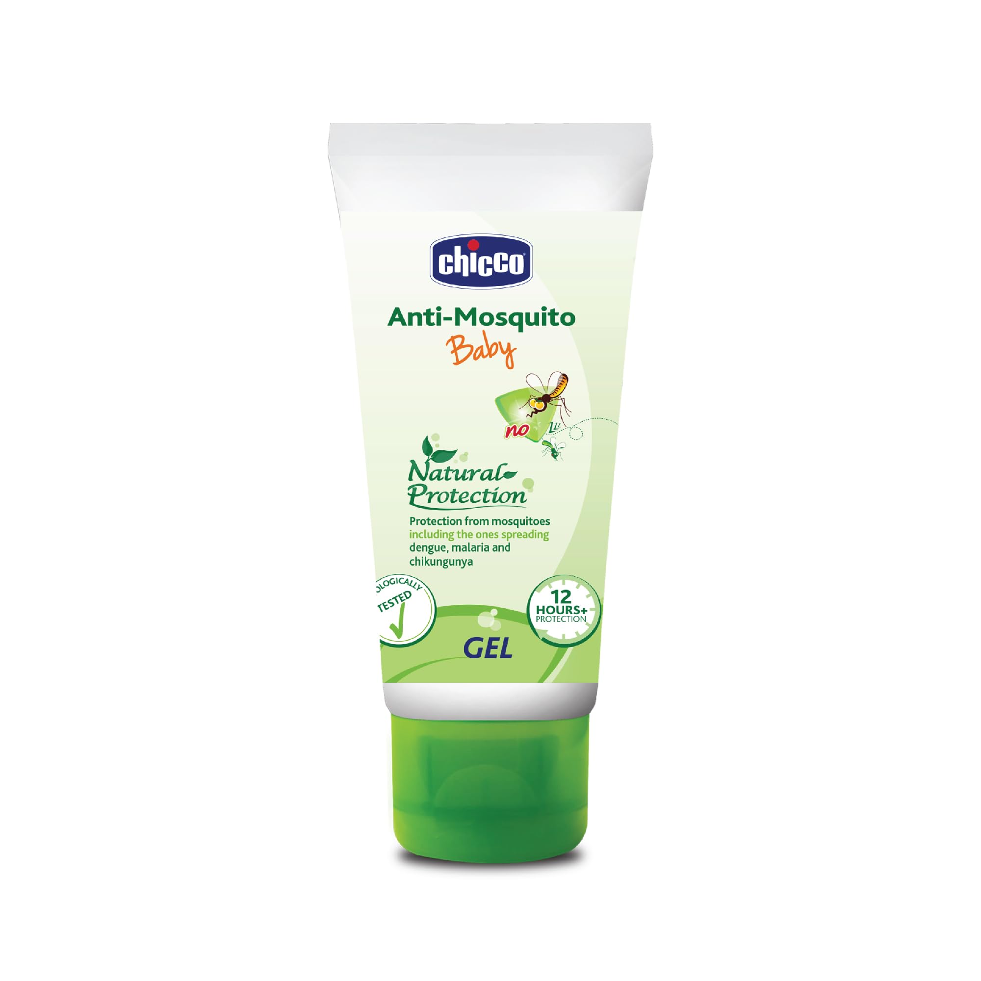 Chicco baby mosquito repellent gel bottle with 100 ml