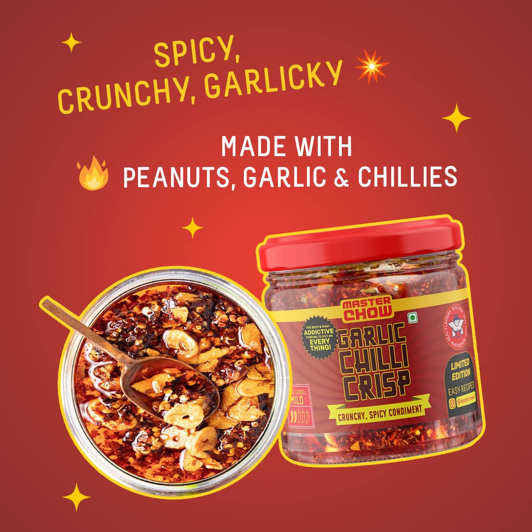 MasterChow Limited Edition Chilli Garlic Crisp – view 2
