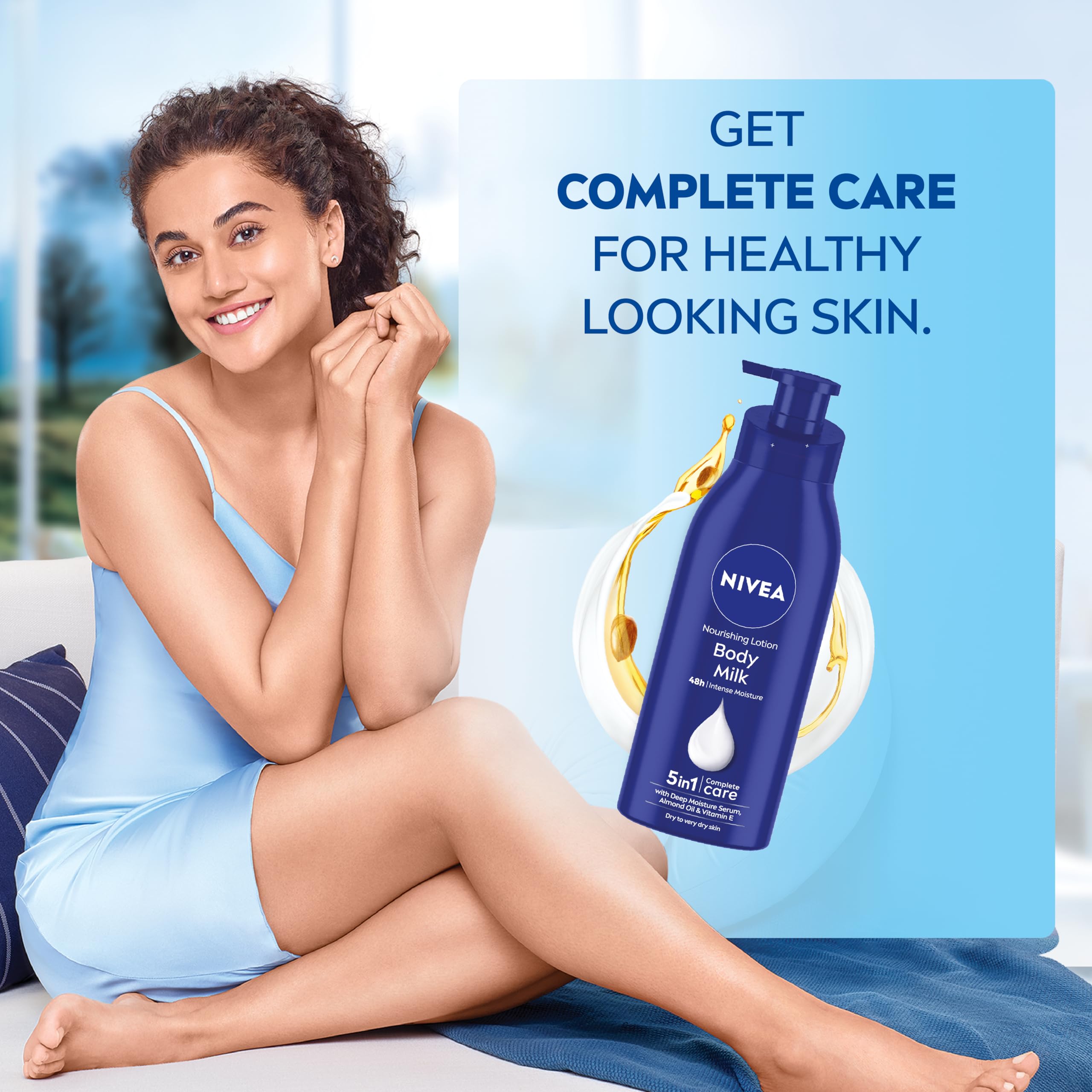 NIVEA Nourishing Body Milk 400ml Body Lotion – view 2