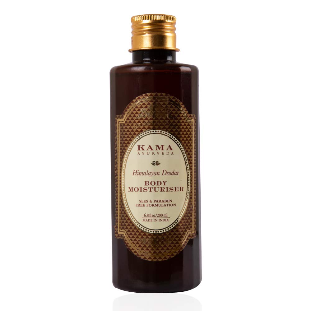 200ml bottle of Kama Ayurveda Himalayan Deodar body moisturiser