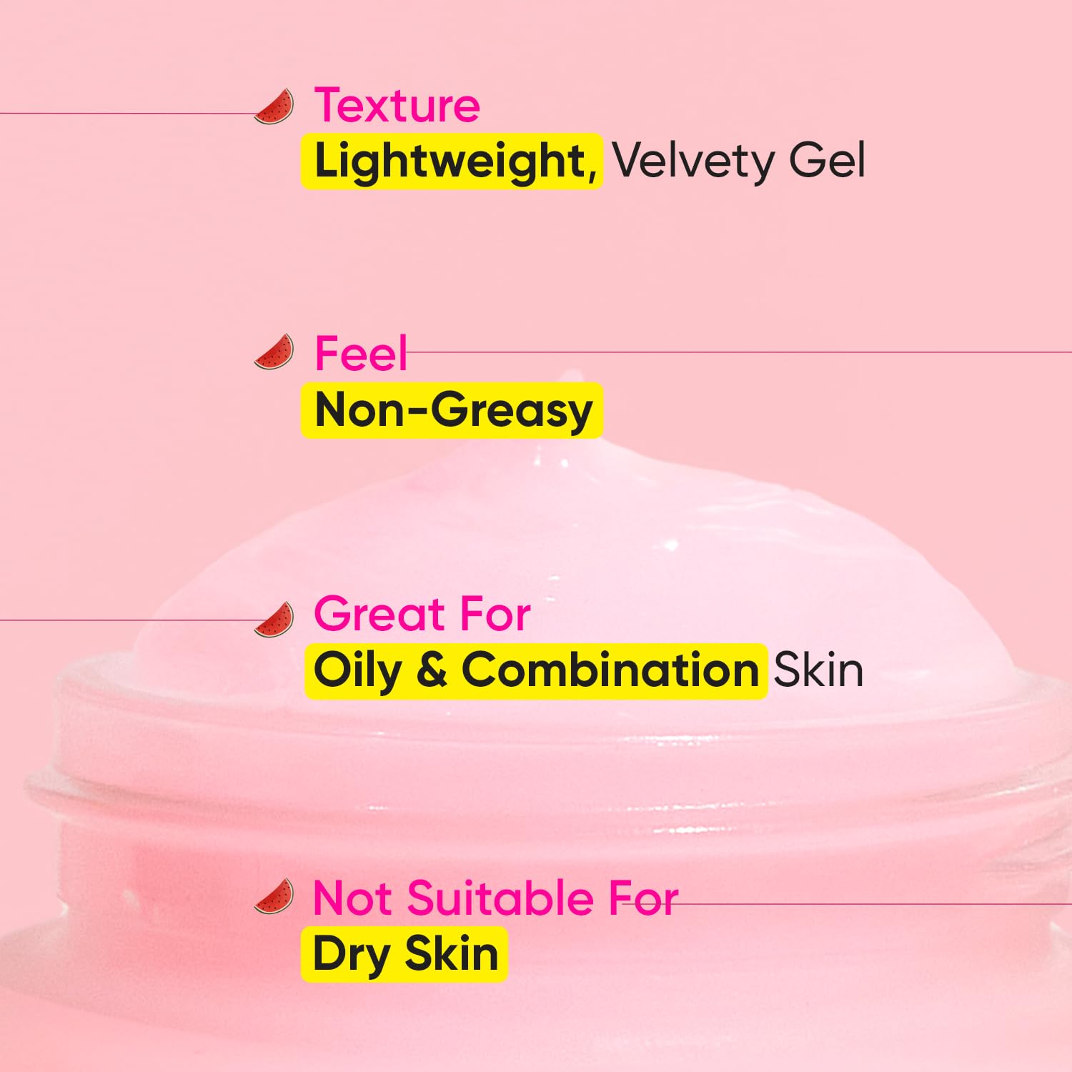DOT & KEY Watermelon Superglow Matte Oil Free Moisturizer For Face With Watermelon Extracts – view 3