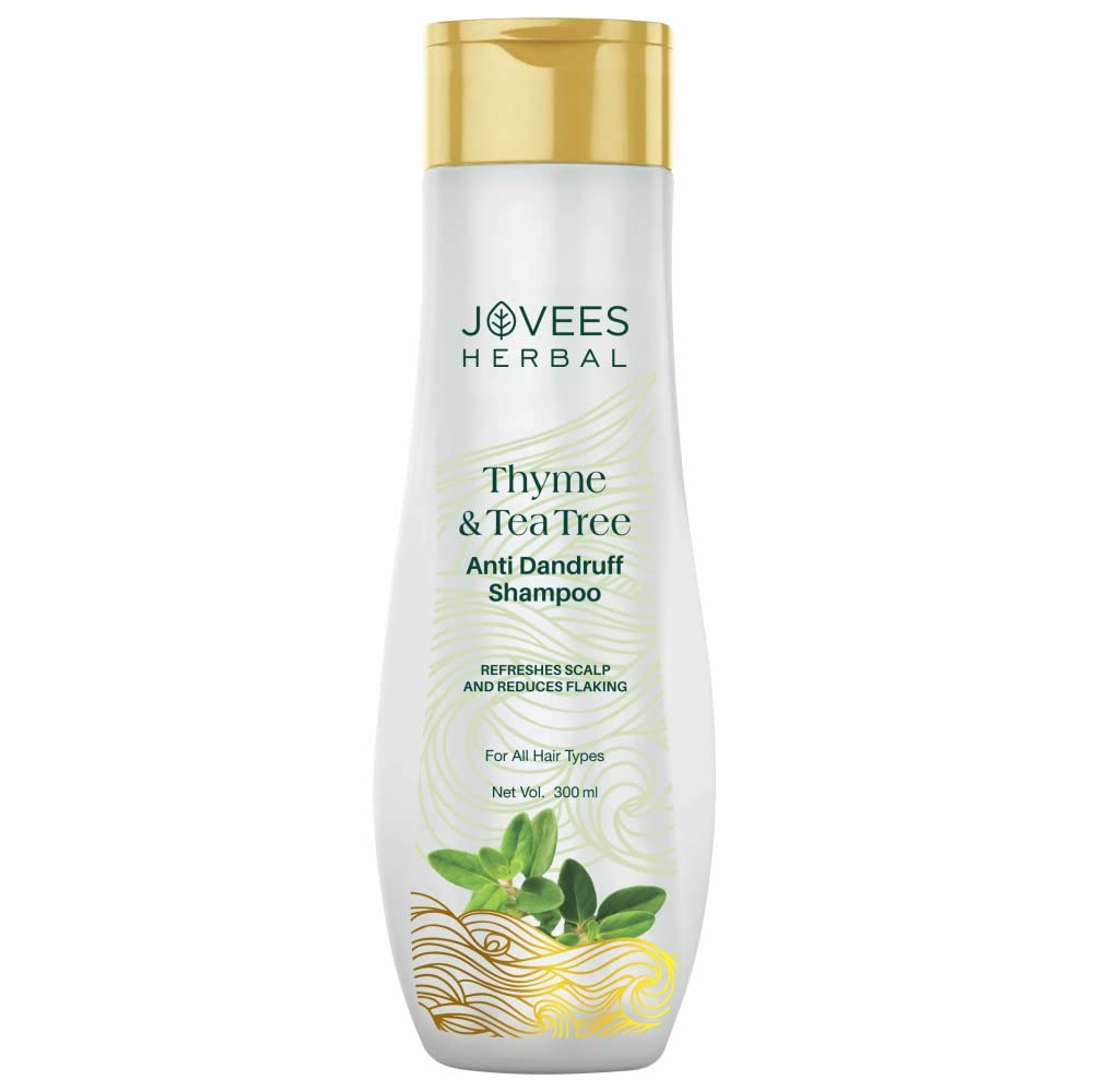 Jovees anti dandruff shampoo 300ml bottle with tea tree formula