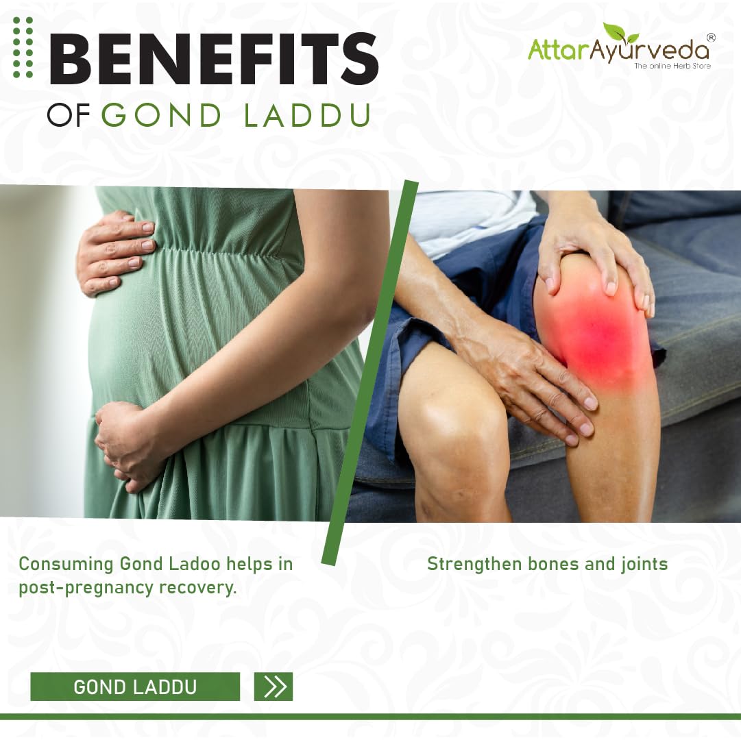 Attar Ayurveda Edible Gond for Laddu 250 grams – view 5