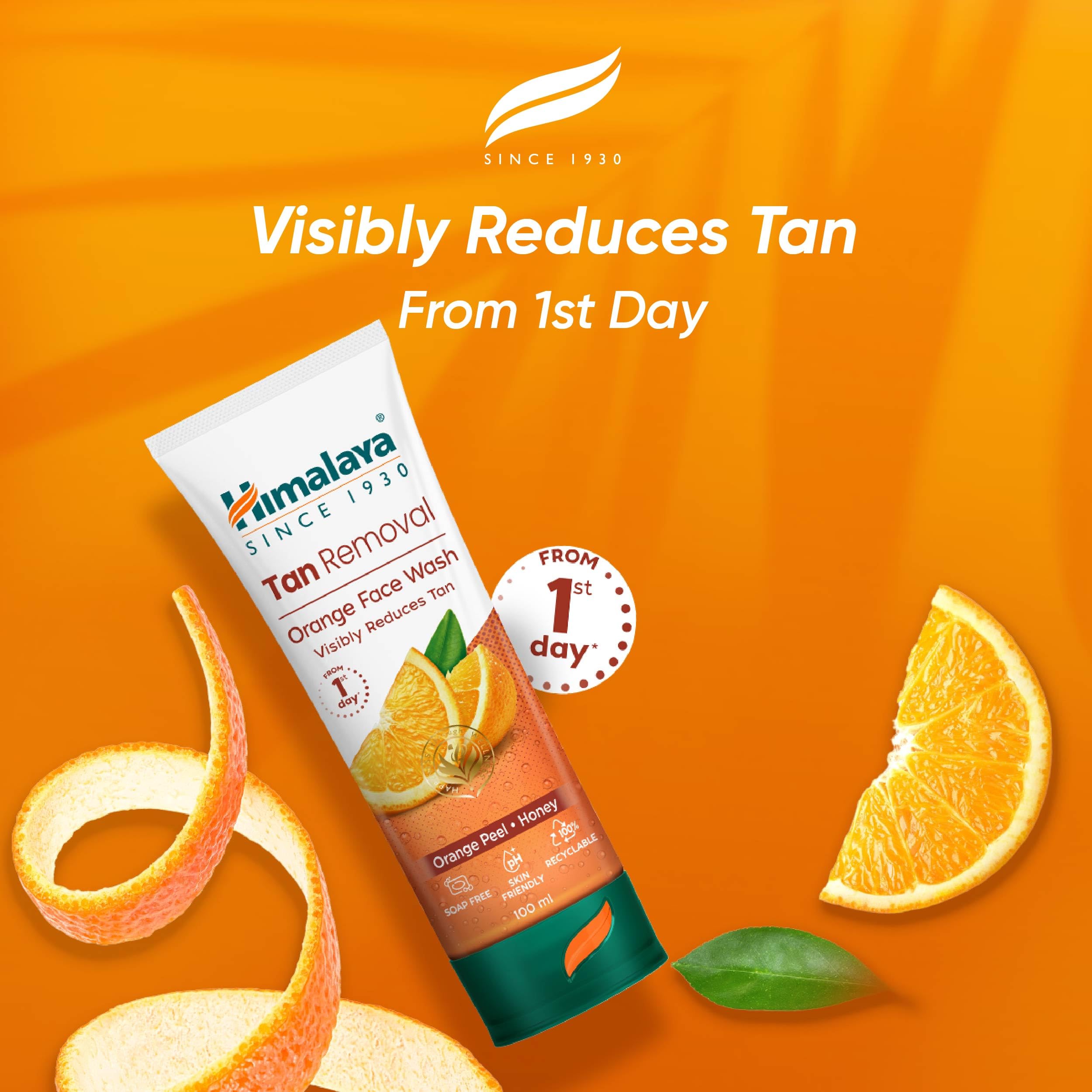 Himalaya Tan Removal Orange Face Wash, 100ml – view 2