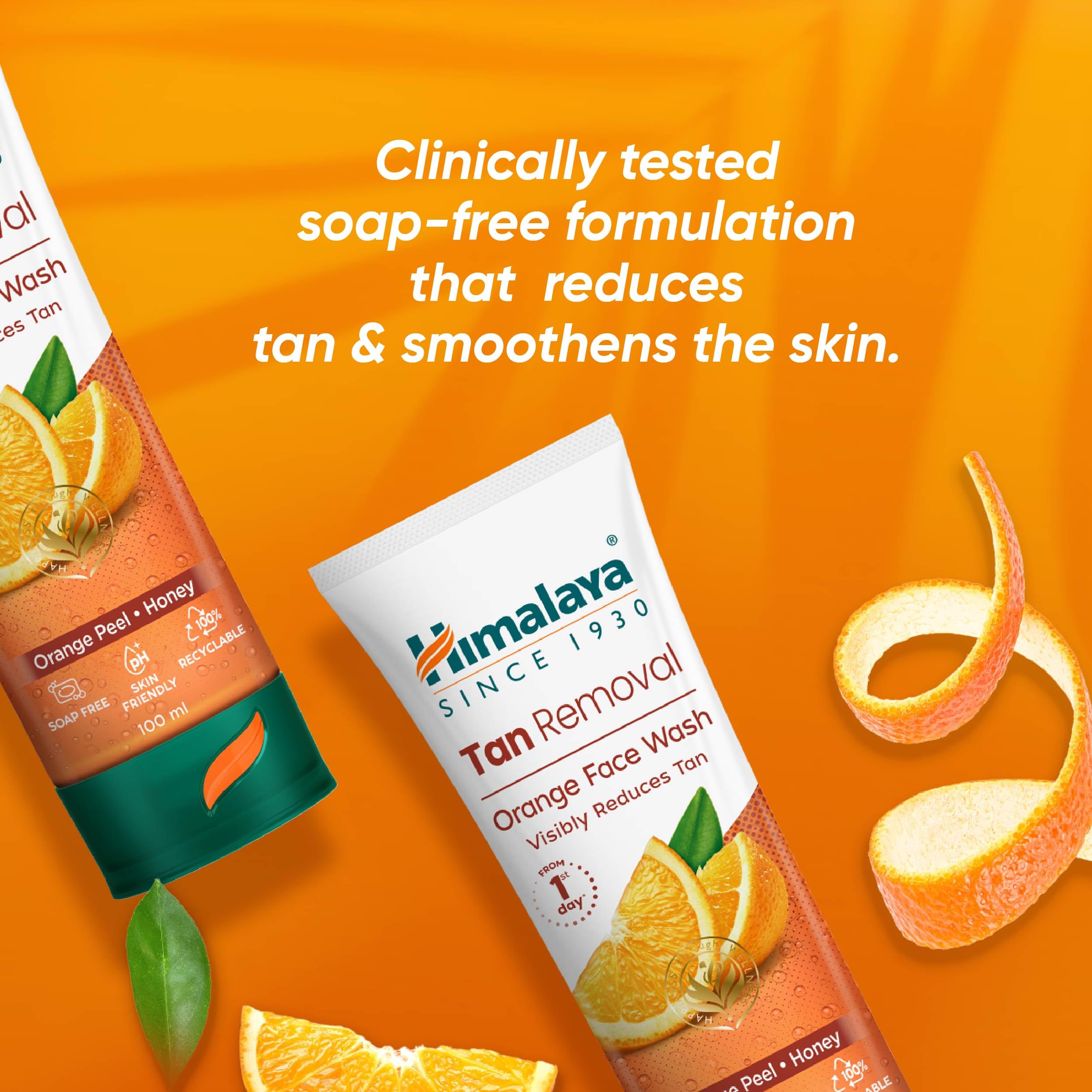 Himalaya Tan Removal Orange Face Wash, 100ml – view 4