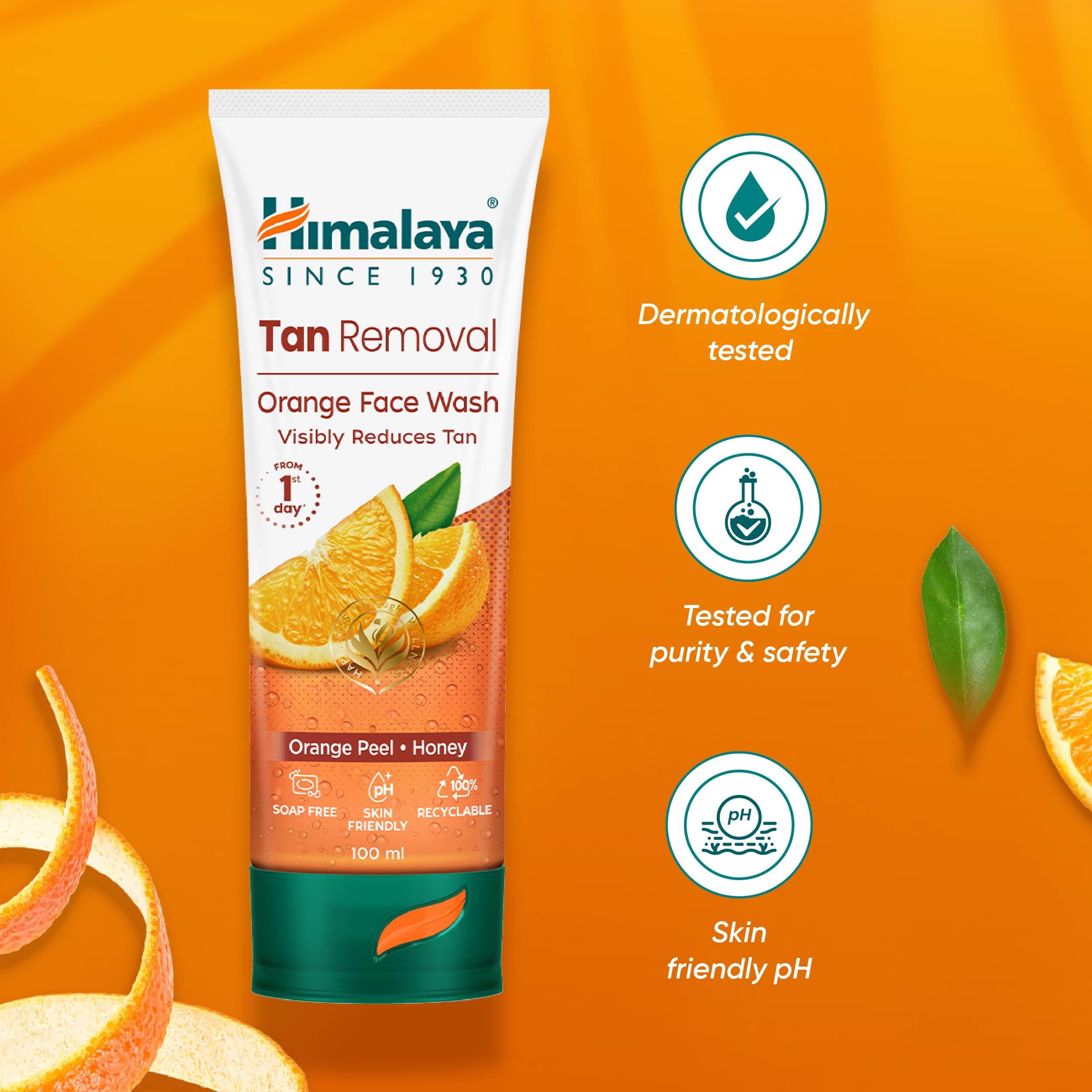 Himalaya Tan Removal Orange Face Wash, 100ml – view 5