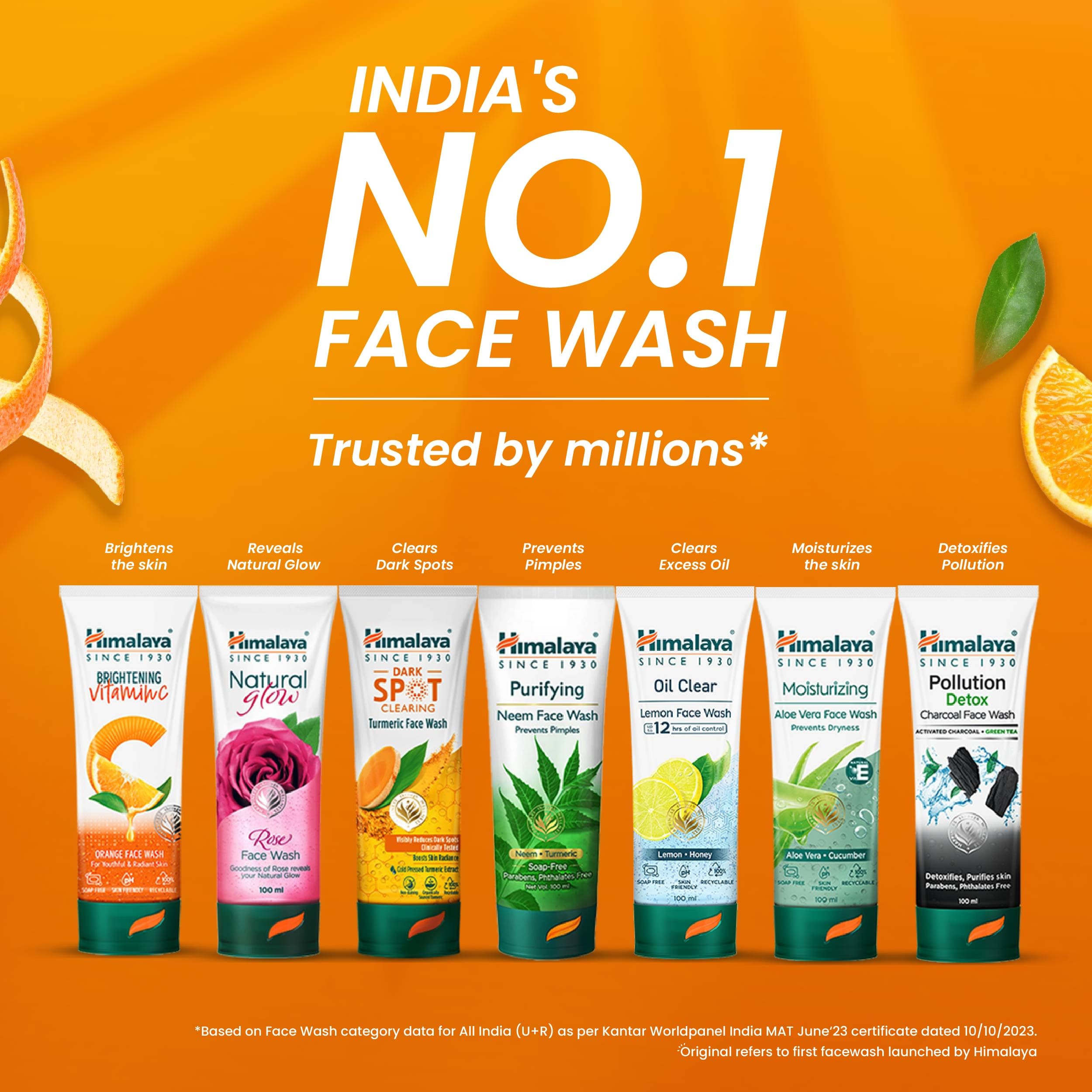 Himalaya Tan Removal Orange Face Wash, 100ml – view 7