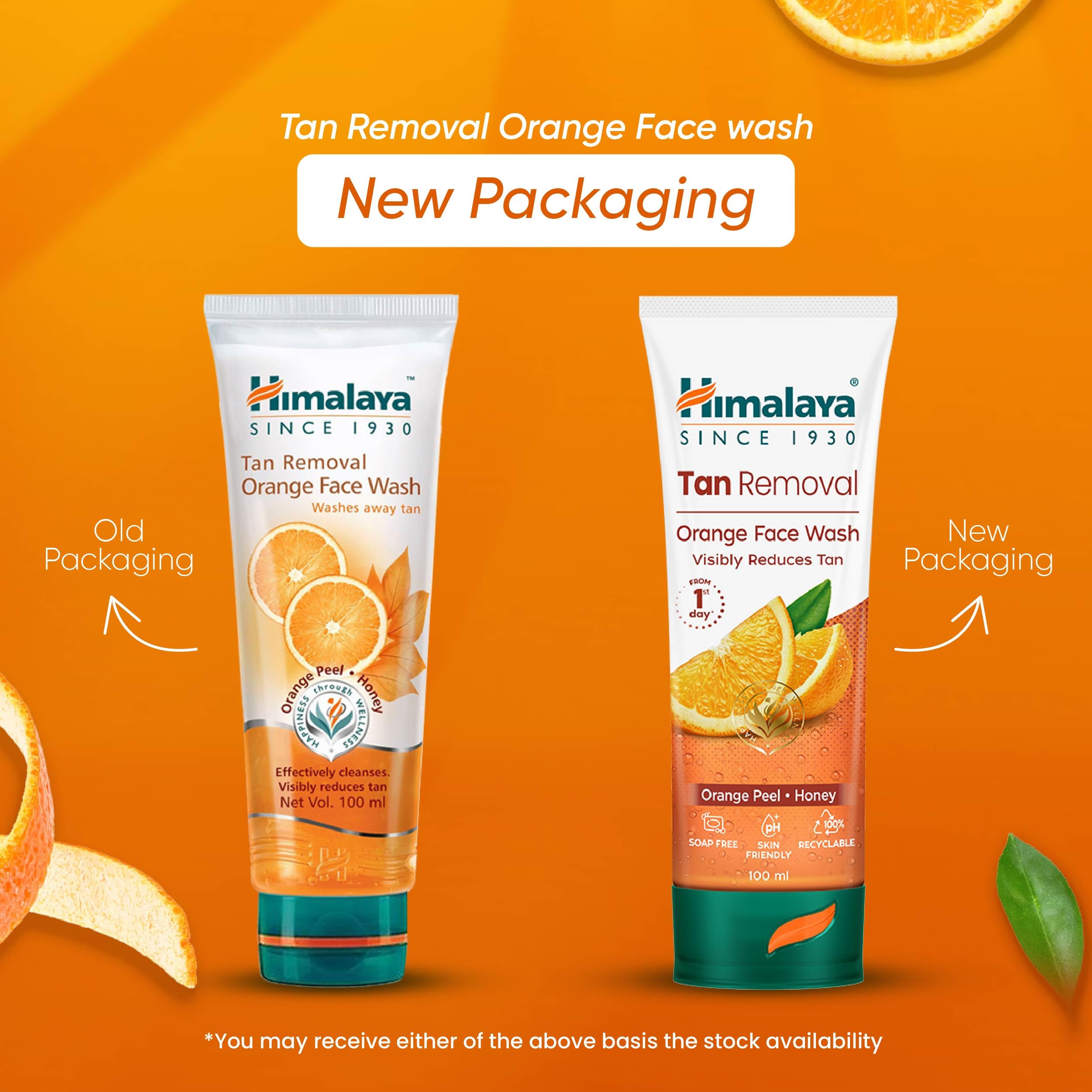 Himalaya Tan Removal Orange Face Wash, 100ml – view 8